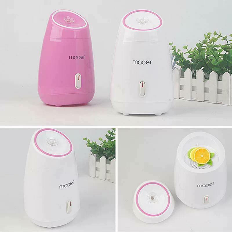 [Free ship] MÁY XÔNG DA MẶT THẢO DƯỢC,HOA QUẢ TƯƠI TỰ ĐỘNG 2 IN 1 MAOER